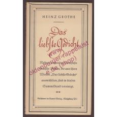 Das  liebste Gedicht (1939) - Grothe, Heinz
