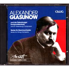 Alexander Glasunow und der Petersburger Komponistenkreis - Werke für Streichorchester  - neuwertig - - Amati-Ensemble München