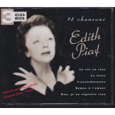 75 Chansons  - Edith Piaf * 3 CD-Box * Very Good *    - Piaf, Edith