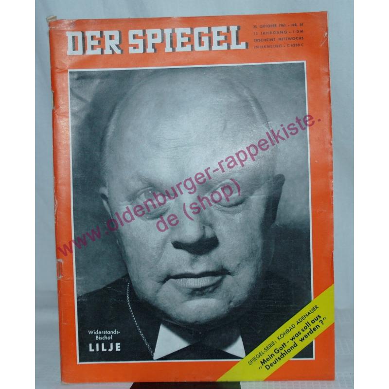 Der Spiegel - Nr.44/61 * Widerstands-Bischof LILJE * - Augstein, Rudolf (Hrsg)