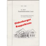 50 Jahre Stadtbibliothek Leer 1952 - 2002: eine persönliche Erinnerung  - Schimmang,Jochen