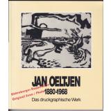 Jan Oeltjen : 1880 - 1968 ; das druckgraphische Werk  - Gäßler, Ewald/ Steffens,Luise u. Lür