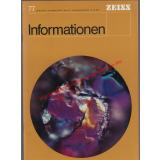Zeiss Informationen Heft 77, 15. Juli 1970. 18.Jhg. - CARL ZEISS Oberkochen (Hrsg.)