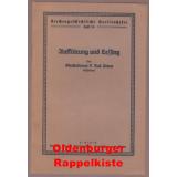 Aufklärung und Lessing (1926) Kirchengeschichtliche Quellenhefte Heft 19 - Peters, Rudolf