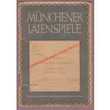 Die  Prinzessin mit dem Bernsteinherzen - Ein Balladenspiel (1951)  Münchener Laienspiele Heft 195 - Leibrandt, Reinhard/Scholz, Wilhelm