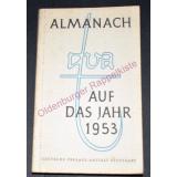 Almanach auf das Jahr 1953 - dva - - Deutsche Verlags-Anstalt (Hrsg)