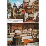 Schloßhotel BURG SCHWALENBERG Flyer & Postkarte & Rechnung  (1975) - Fam. Saul ( Betreiber)