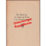 Die Bewertung des Grund und Bodens in der Stadt Braunschweig (1950)  - Prof. Göderitz