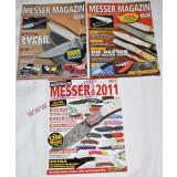 Messer Magazin - Messer Katalog 2011 &  Messer Magazin 06/2011 + 01/2012 - Wieland, Hans J. (Chefredakteur)