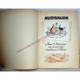 Australien. Jims Abenteuer im Land der trockenen Flüsse - Sanella-Sammelbild-Album (1955) - Seekamp,A.H.F.