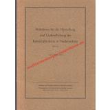 Richtlinien für die Herstellung und Laufendhaltung der Katasterplankarte in Niedersachsen vom 2. Februar 1956 - Niedersächs. Minister d. Innern (Hrsg)
