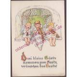 AK Grußpostkarte (Franziska-Schenkel) gel. 1942 postcard carte postale - AK Grußpostkarte (Franziska-Schenkel) gel. 1942 postcard carte postale -