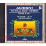 Joseph Haydn - The English Concert: The Sturm & Drang Symphonies - Vol. 1 Fire  * CD * MINT *  Trevor Pinnock
