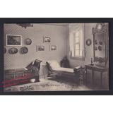 AK Das Schlafzimmer der Herzogin im Schloss Tiefurt (Weimar) * Echt-Foto - nicht gelaufen- AK Das Schlafzimmer der Herzogin im Schloss Tiefurt (Weimar) * Echt-Foto - nicht gelaufen-