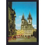 AK Altstädter Rathaus und die Theinkirche Prag Praque Praha AK Altstädter Rathaus und die Theinkirche Prag Praque Praha
