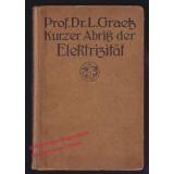 Kurzer Abriss der Elektrizität (1921)  - Graetz, Leo Dr.