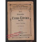 Präparation zu Titus Livius  Buch XXII   (um 1915) - Soltau,W.