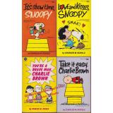 4 x PEANUTS: Take ist easy,Charlie Brown; It´s showtime,Snoopy,...  - Schulz,Charles M.