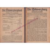 Die Schwarzburg Hochschulmonatsschrift Heft 1/2  sowie Jahresbericht des Geschäftsführers für 1923 Schwarzburgbund (1924)