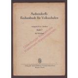 Aschendorffs Rechenbuch für Volksschulen Ausgabe B Heft 7 für Mädchen (1947) -
