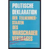 Politische Deklaration der Teilnehmerstaaten des Warschauer Vertrages (1983)