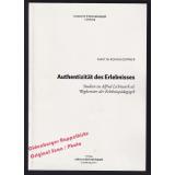 Authentizität des Erlebnisses  - Deppner, Martin Roman (Hrsg)