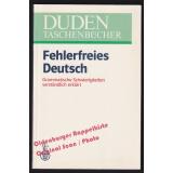 Fehlerfreies Deutsch = DUDEN Taschenbücher  -  Berger, Dieter