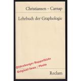 Lehrbuch der Graphologie  (1970)   - Christiansen/ Carnap
