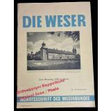 Die Weser: Zum Wesertag 1959 in Höxter; Monatsschrift (1959)